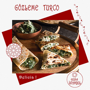 G&ouml;zleme Turco - Culinaria Turca 