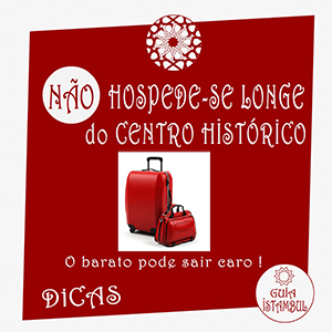 Sobre localiza&ccedil;&atilde;o de hot&eacute;is em Istambul